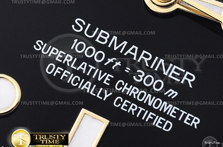 1020 Submariner 116613LN 904L YG SS Black ARF V3 SH Breathable 1086
